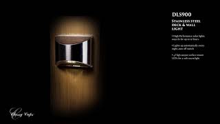 Classy Caps Stainless Steel Deck & Wall Light - Model# DLS900