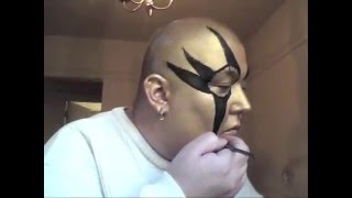 WWE Wrestler Goldust Face Painting | Marvelous Masks Chicago Face Painter