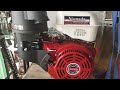 YAMADA Gasoline Boat Engine 18HP High Speed (UNBOXING)