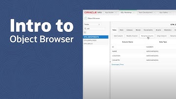 Intro to Object Browser