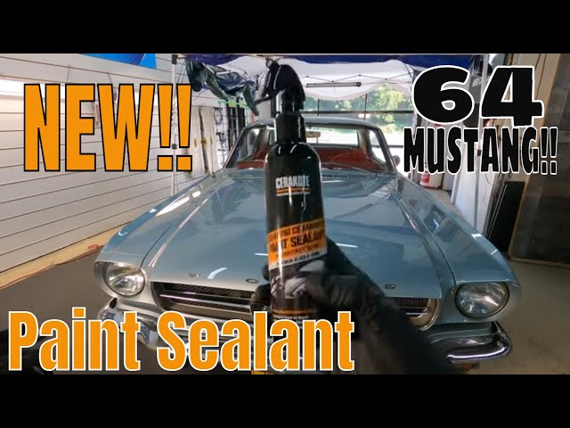 1964 Ford Mustang Gets The NEW Cerakote Rapid Ceramic Paint Sealant!! 