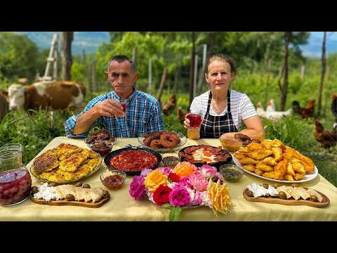 Breakfast in Albania – The Most Delicious Village Recipes Ever! 🌞🍲🇦🇱