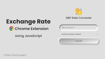 Harvard CS50x Final Project | Chrome Extension (Currency rate converter)