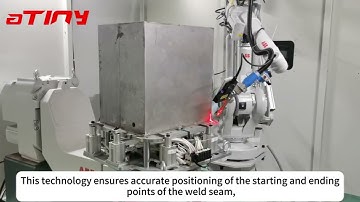 Application of the ATINY laser seam tracking system in smart welding for construction machinery