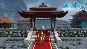 Female Warrior 3D Character Realtime Animation Modeling Rigging & Kungfu Action Fight Gameplay HD