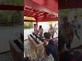Behind the scenes. Following the instructions and respecting a culture.