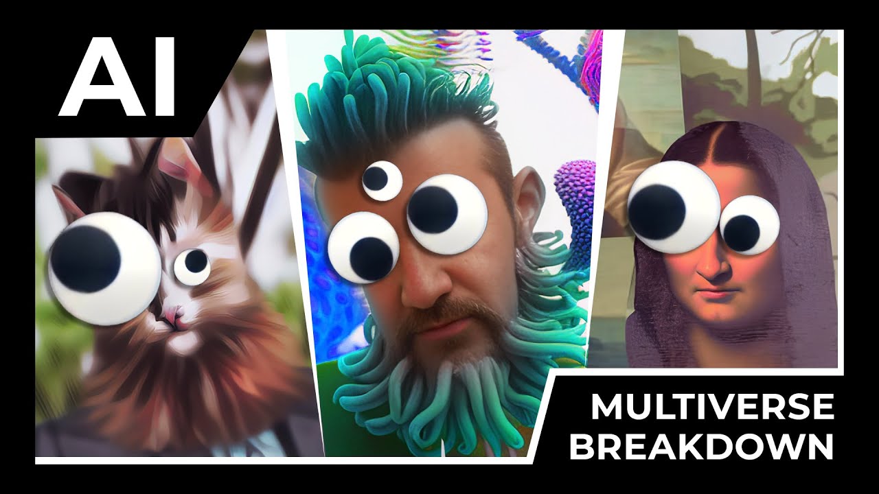 AI Multiverse Breakdown | Stable Diffusion Img2Img & After Effects Tutorial