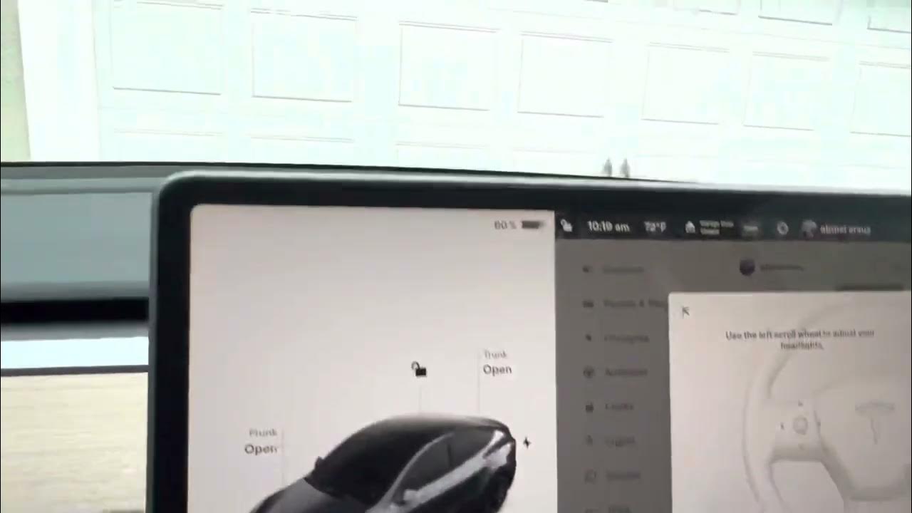 Model Y headlight adjustment. Why you should adjust it. YouTube