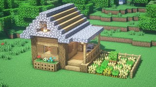 Minecraft Survival House Tutorial #10 - Minecraft House Tutorial