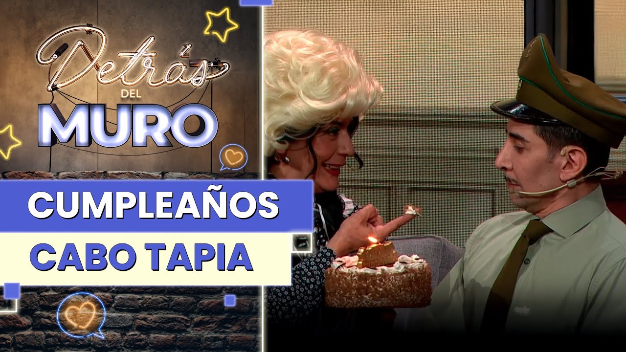 ¡CON TORTA INCLUIDA! 🎂 Cabo Tapia celebró su cumpleaños en la casa del Presidente - Detrás del Muro