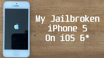 My Jailbroken iPhone 5 That Runs iOS 6.