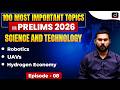 Robotics, UAVs &amp; Hydrogen Economy Explained | SCI &amp; TECH | PRELIMS 2026 | Drishti IAS English