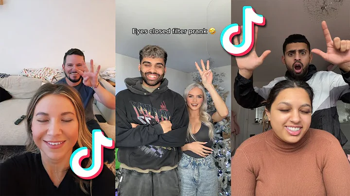 CLOSED EYE Filter - Best Couples Pranks part1 Compilation