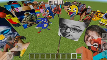 I Spawned ALL Roblox Evade Nextbots in Minecraft PE Addon | MCPE Mod