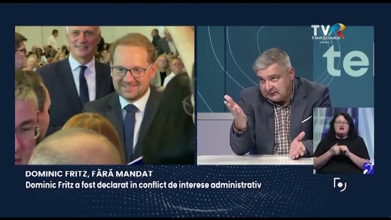 Primarul Dominic Fritz a rămas fără mandat #StiriRegionale