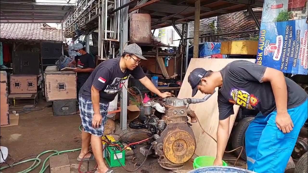 Mesin Mitsubishi 4D30 Bahan Genset / Ganti Busi Pemanas