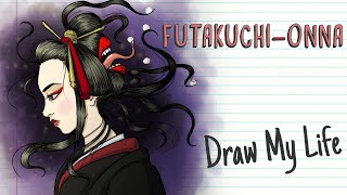 FUTAKUCHI-ONNA, THE JAPANESE SPIRIT WITH TWO MOUTHS | Draw My Life