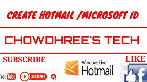 CREATE HOTMAIL MICROSOFT ACCOUNT | BANGLA | কিভাবে হটমেইল অ্যাকাউন্ট খুলবেন |