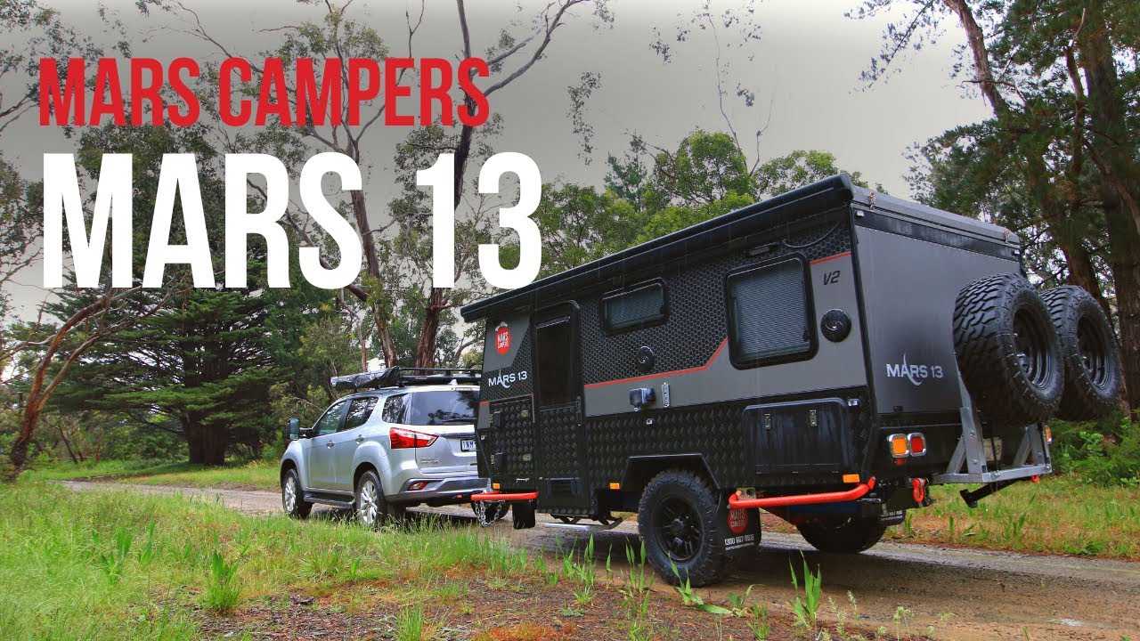 Mars Campers Mars 13 Hybrid Caravan Walkthrough YouTube
