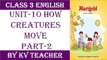 How creatures move - Unit 10 Class 3 English | Part 2