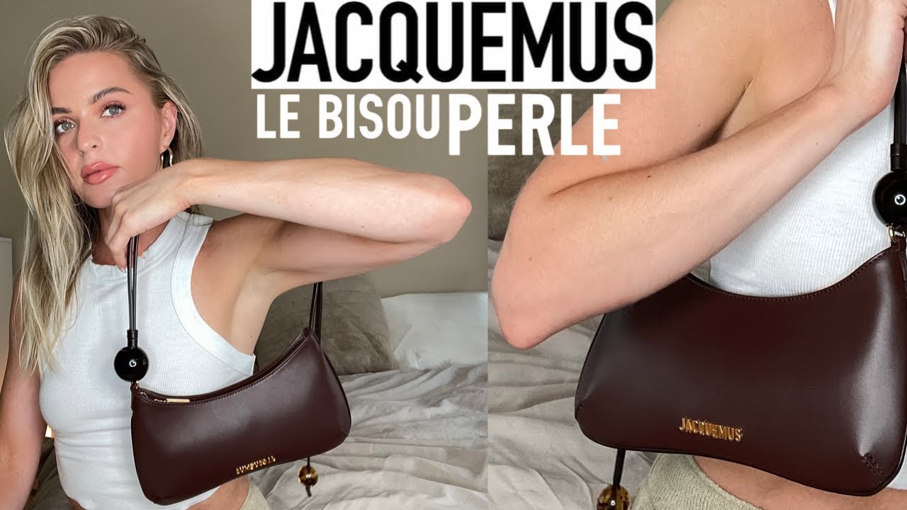 ジャックムス Jacquemus Le Grand Bisou Perle Handbag JACQUEMUS*LE BISOU PERLE*LUXURY BAG REVIEW - YouTube