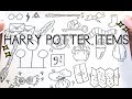 Harry Potter Item Doodles | Doodle with Me