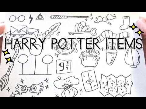 Video: Si Të Vizatoni Harry Potter