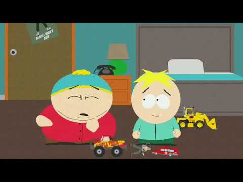 South Park - Cartman tries to put his penis on Butters mouth