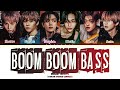 RIIZE 라이즈 Boom Boom Bass Color Coded Lyrics Han Rom Eng