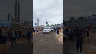 Pope Leo XIV arrived in Beirut Lebanon 🇱🇧 #popeleoinlebanon #popeleoxiv #popeleo #lebanon