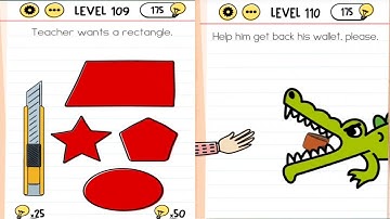 Brain test level 109/110 tricky puzzle