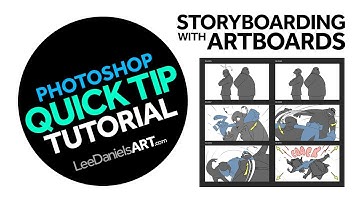Photoshop Tutorial | QUICK TIP | Storyboarding with Artboards