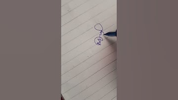 Signature of Mansoor Style 😊#short#viral