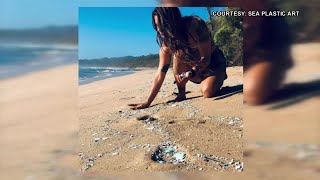 From trash to art: Kauai resident turns plastic pollution into masterpieces for a good cause