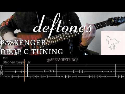 Passenger - Deftones Guitar cover with TABS