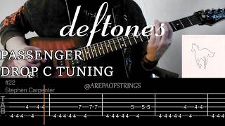Passenger - Deftones Guitar cover with TABS