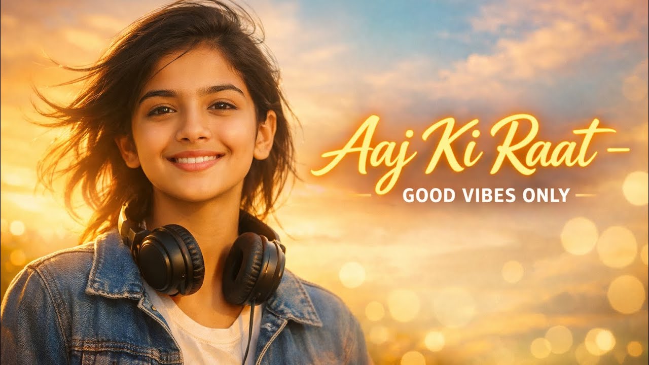 Aaj Ki Raat | Good Vibes Only ✨ | Feel Good Hindi Song