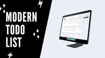 Modern Todo List Application (HTML, CSS, JavaScript) [Part 1 of 3]