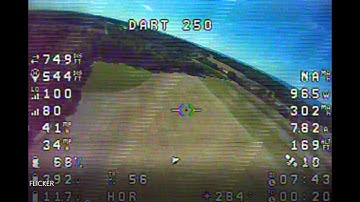 ZOHD DART250 OSD FLICKER INAV 5.0 F411-WTE 2206 2300kv