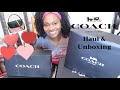 Mini Pochette Dupe | Louis Vuitton and Coach Comparison: Coach Haul & Unboxing JANUARY 2021