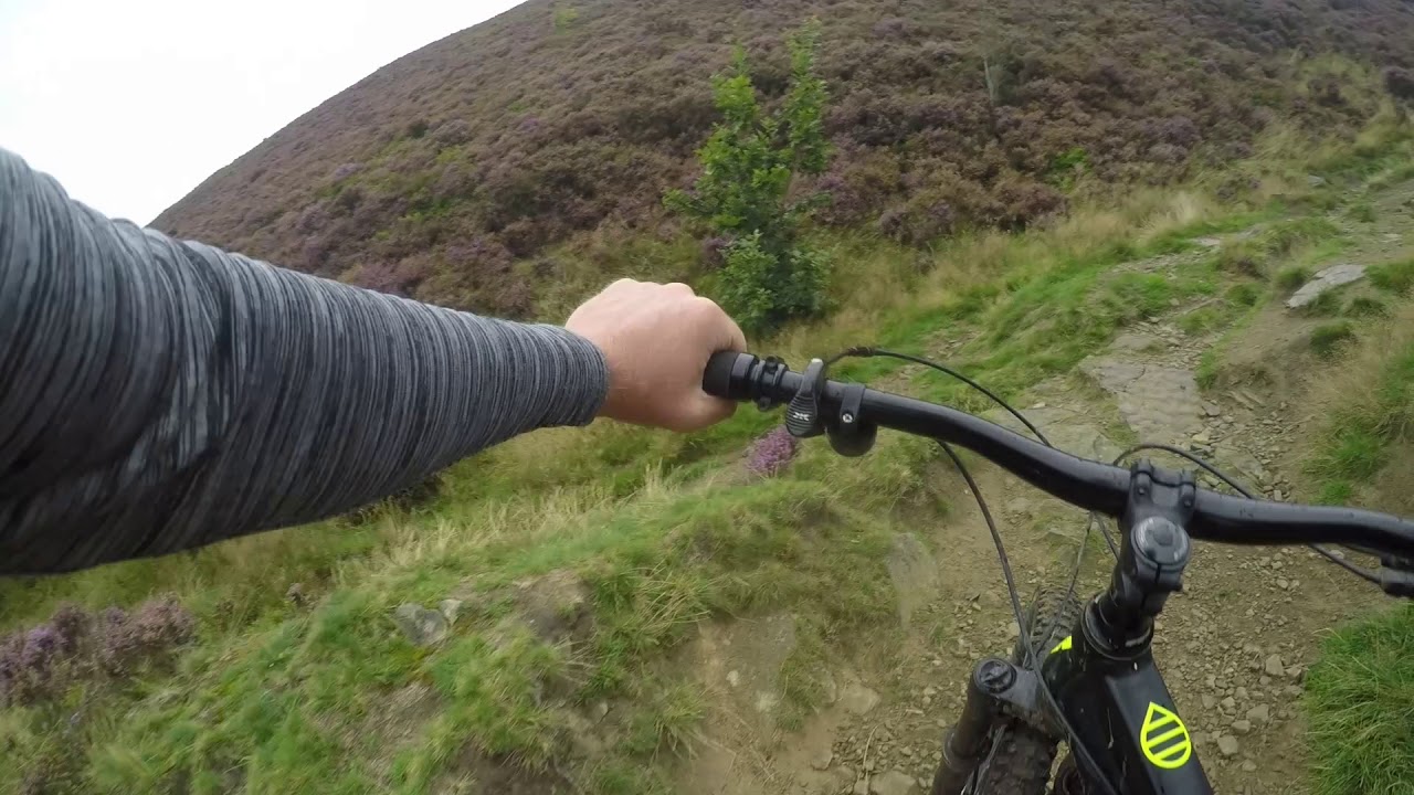 Mountain Biking MTB Peel Tower run part 2 Sir Robert Peel The