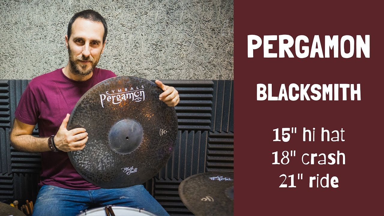 Pergamon Cymbals - Blacksmith series