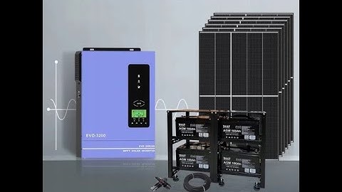 HƯỚNG DẪN CÀI ĐẶT BIẾN TẦN EVO 3KW 24V-SCI-EVO-3200VA - Biến tần năng lượng bù lưới độc lập