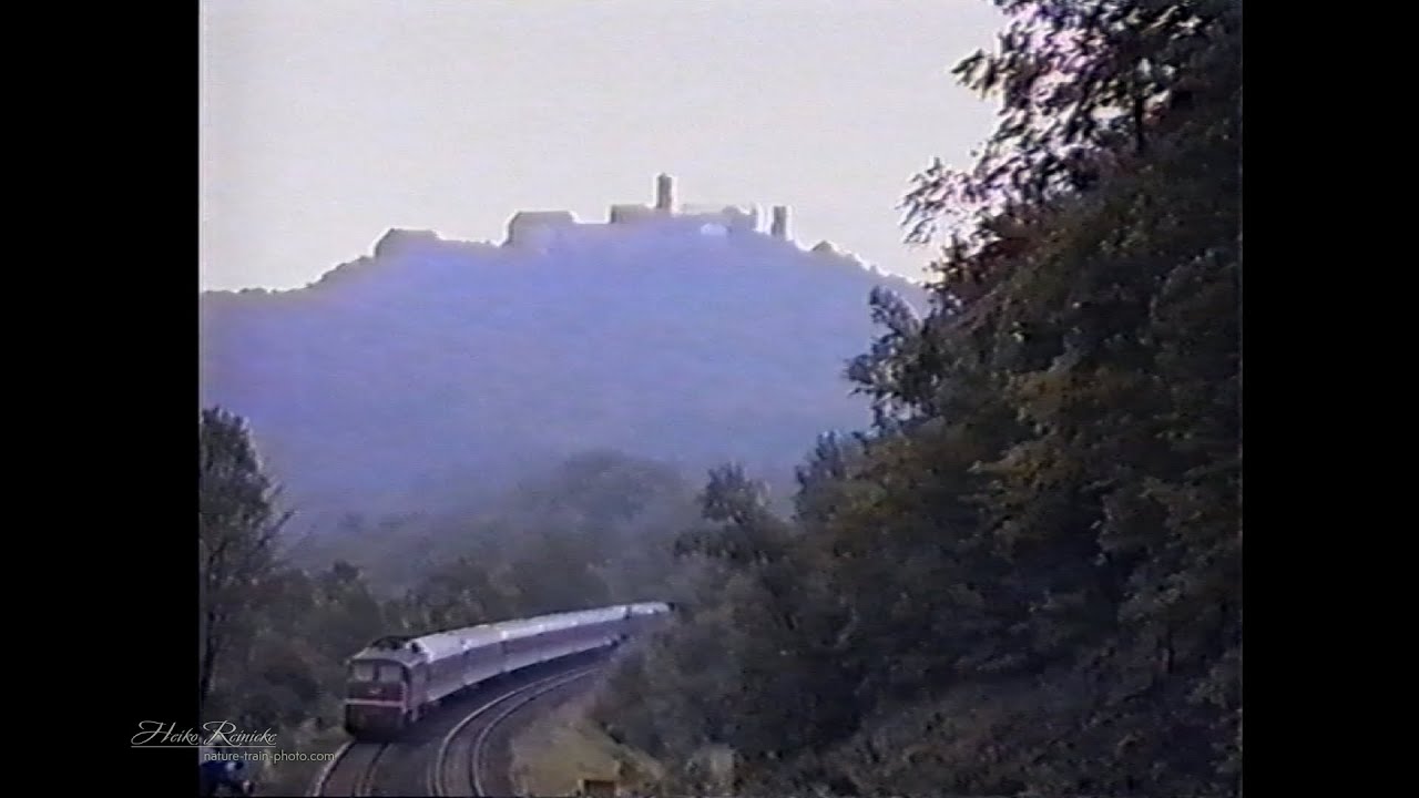 1992 August DR Plandampf Erfurt - Eisenach - Gerstungen - Bebra mit 01, 03, 50 sowie Ludmilla 232