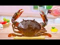 Delicious Mini Butter Garlic Crab Recipe🦀