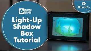 How to Build a LightUp Shadow Box | Doodle Crate Project Instructions | KiwiCo