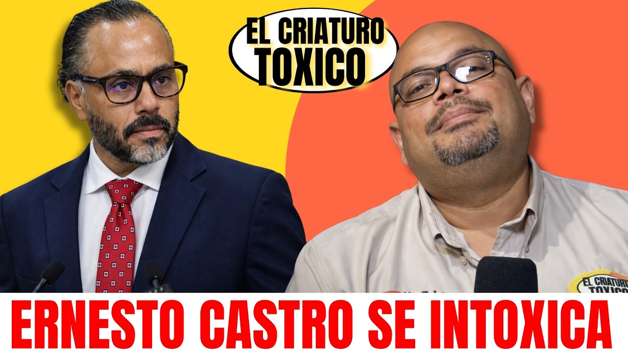 Ernesto Castro se intoxica