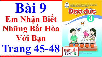 Đạo Đức Lớp 3 Bài 9 | Em Nhận Biết Những Bất Hòa Với Bạn | Trang 45 - 48 | Cánh Diều