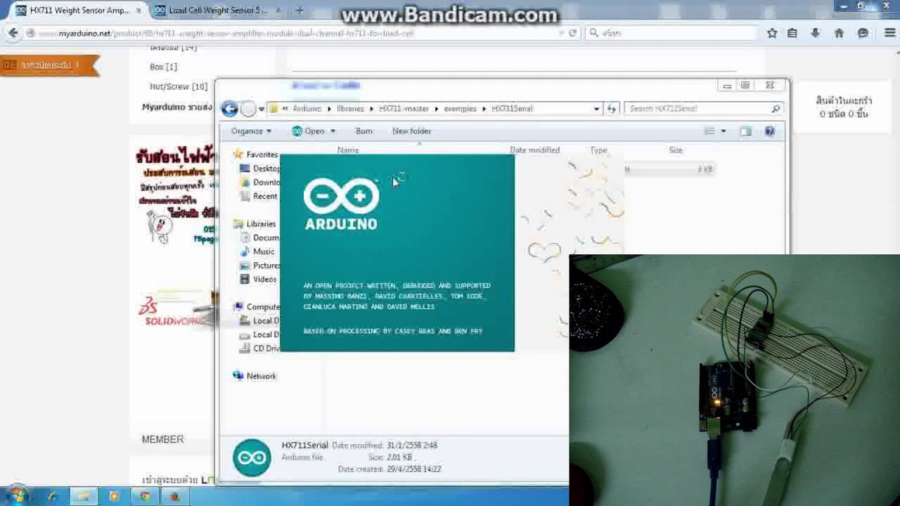 Load Cell Sensor with Arduino - YouTube