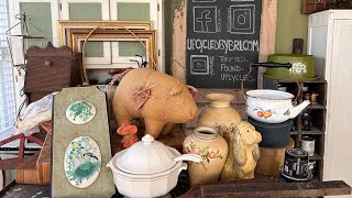 Goodwill BINS Haul | 2024 Thrift Haul | Industrial, Cottage, and Antiques Oh My!